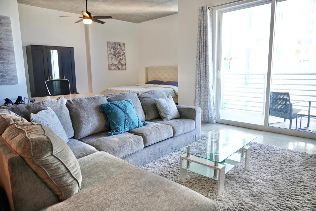 1Br Loft In Downtown With Bay View And Workspace Miami Exterior foto