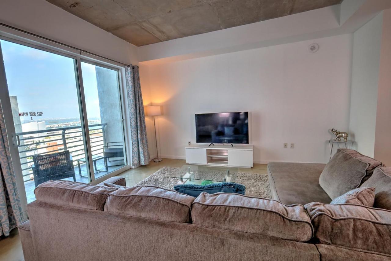 1Br Loft In Downtown With Bay View And Workspace Miami Exterior foto